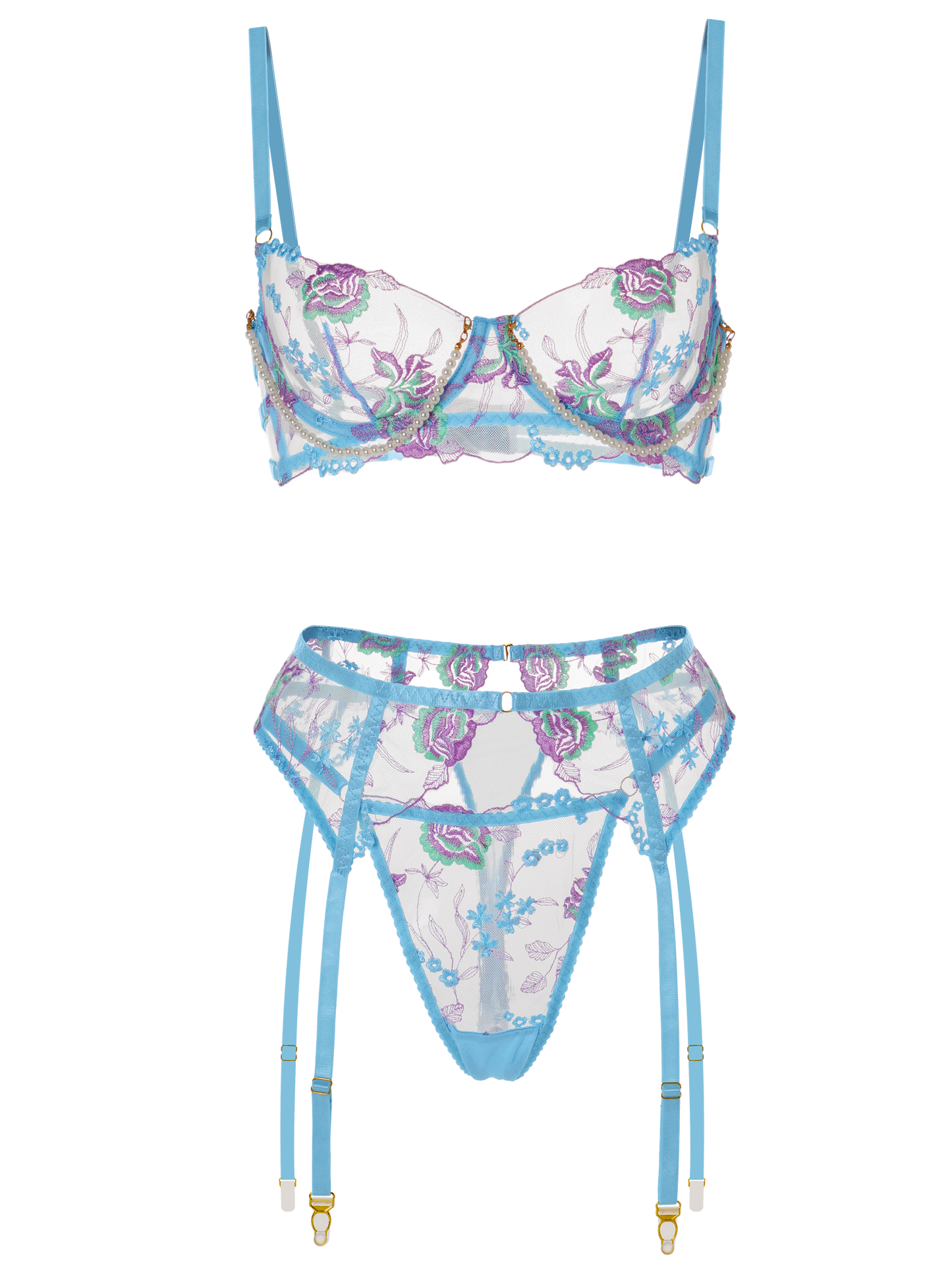 Evelyn Conjunto de lencería Pearl