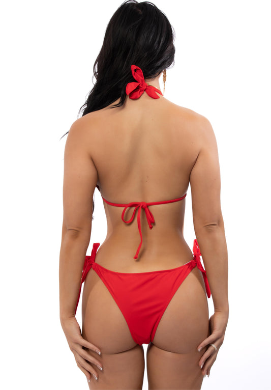 Bikini Rojo de Diamante de Lujo