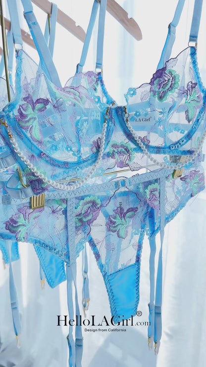 Evelyn Conjunto de lencería Pearl